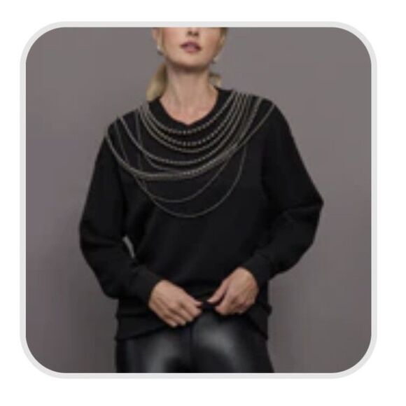 Carbon 38 Pearl Enriches Sweatshirt Size M - Picture 1 of 5